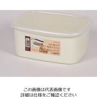 パール金属 ストリーム ホーロー角型ストックポット 3.2L H-8040 1個 63-2755-25（直送品）