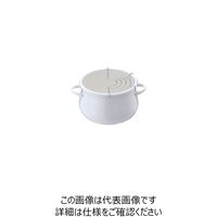 パール金属 プチクック ホーロー天ぷら鍋 16cm ホワイト HB-1679 1個 63-2758-42（直送品）