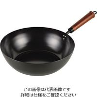 パール金属 鉄工房 いため鍋 30cm HB-2977 1枚 63-2763-59（直送品）