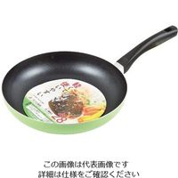 パール金属 デリシュ ふっ素加工フライパン 28cm グリーン HB-7871 1枚 63-2766-95（直送品）