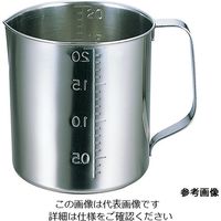 杉山工業 18-8計量水マス（口付） 1L SH-635M 1個 63-4159-59（直送品）