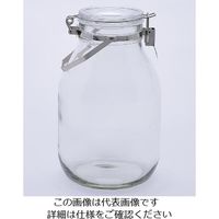 星硝 取手付密封びん 3L 1個 63-4187-05（直送品）