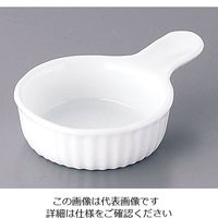 かんだ 耐熱性陶器 手付スフレ M(10個入) 62-6821-89 1ケース(10個)（直送品）
