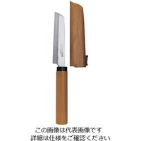 インテックカネキ ストッパー付フルーツナイフ 角丸 No.100 1個 63-5692-07（直送品）