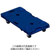 遠藤商事 タイキャリー(ナイロン車) ブルー TR-75 1個 63-5700-89（直送品）
