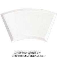 アズワン Bーコンセプト ビュッフェディッシュ ホワイト 大 63-5706-75 1個（直送品）