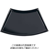 アズワン Bーコンセプト ビュッフェディッシュ ブラック 大 63-5706-77 1個（直送品）