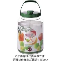タケヤ化学工業 果実酒びん R型 4.2L 63-5692-89 1個（直送品）