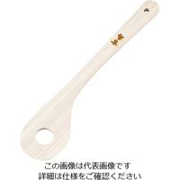 遠藤商事 檜 調理へら 穴明 63-5695-22 1個（直送品）