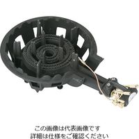 大栄産業 鋳物コンロ(二重) パイロット付 LPガス DE-21JPSL 1個 63-5696-94（直送品）