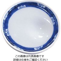 遠藤商事 マルチ小皿 渕濃花散し 21207-371 1個 63-5713-89（直送品）