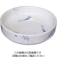 遠藤商事 そば薬味皿 めだか 2804-284 1個 63-5713-94（直送品）