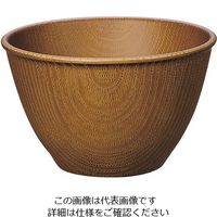 遠藤商事 WOOD スープボール 10cm ブラウン 63-5715-41 1個（直送品）