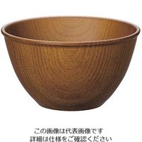 遠藤商事 WOOD スープボール 12.5cm ブラウン 63-5715-44 1個（直送品）