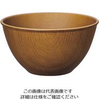 遠藤商事 WOOD スープボール 14.5cm ブラウン 63-5715-47 1個（直送品）