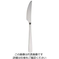 遠藤商事 SA18ー8 セピア ヘリテイジ マットシルバー デザートナイフ(刃付) 63-5707-38 1個（直送品）
