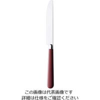高桑金属 トラッドカトラリー レッド デザートナイフ 63-5707-76 1個（直送品）