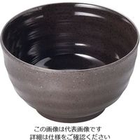 マイン メラミンウェア 茶 飯器 小 M11-579 1個 63-5717-31（直送品）