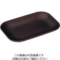 遠藤商事 WOOD スクウェア 180×120 ダークブラウン 63-5718-82 1個（直送品）