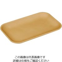 遠藤商事 WOOD スクウェア 230×145 ナチュラル 63-5718-83 1個（直送品）