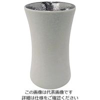 遠藤商事 白マット吹内銀塗り杵型ビア(大) 21805-217 1個 63-5719-51（直送品）