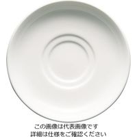 ウェッジウッド ホワイトコノート ユニバーサルソーサー 14cm 1025 1個 63-5719-67（直送品）