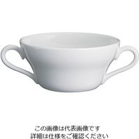 ウェッジウッド ホワイトコノート スープカップ手付 240cc 3300 1個 63-5719-72（直送品）
