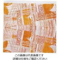 大阪ポリヱチレン販売 ヨーロピアン バーガー袋 200枚入 オレンジ PEU-7 1セット(200枚) 63-5722-20（直送品）