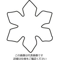 カンダ 生抜 3PC 雪の結晶 078159 1組 63-6526-54（直送品）