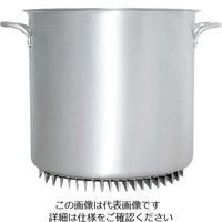 アズワン アルミ エコライン 寸胴鍋(蓋無)42cm 63-7103-22 1個（直送品）