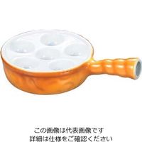 アズワン バウシャ スネール皿 6穴(ハンドル付)710ー6 カラー 63-7111-24 1個（直送品）