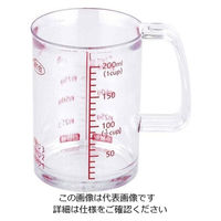 貝印 どこでも注げる耐熱計量カップ　２００ｍＬ　ＤＨ７１２０ 63-7121-14 1個