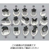 江部松商事 18ー8 渕付抜型 柿のヘタ 中 63-7128-72 1個（直送品）