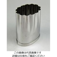 江部松商事 EBM 18ー0ステンレス パテ抜 小判菊 #3 63-7146-75 1個（直送品）