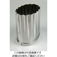 江部松商事 EBM 18ー0ステンレス パテ抜 小判菊 #4 63-7146-76 1個（直送品）