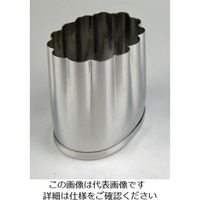 江部松商事 EBM 18ー0ステンレス パテ抜 小判菊 #5 63-7146-77 1個（直送品）