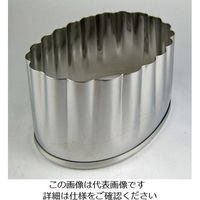 江部松商事 EBM 18ー0ステンレス パテ抜 小判菊 #9 63-7146-78 1個（直送品）