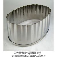 江部松商事 EBM 18ー0ステンレス パテ抜 小判菊 #11 63-7146-80 1個（直送品）