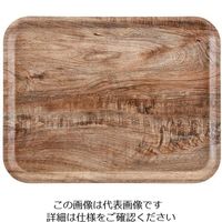 江部松商事 ヴィンテージウッド調トレー 艶消しノンスリップ MA3343E89 ライトオリーブ 63-7152-35 1個（直送品）
