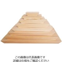 アズワン ヒノキ レクタングルプレート フラットタイプ 160 1個 63-7156-50（直送品）