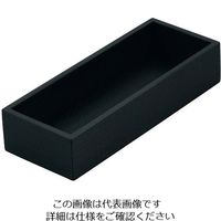江部松商事 木製 千筋カトラリーボックス 黒 63-7155-51 1個（直送品）