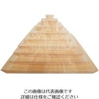 アズワン ヒノキ スクエアプレート フラットタイプ 200 1個 63-7156-16（直送品）