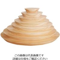アズワン ヒノキ オーバルプレート ホロウタイプ 410 1個 63-7156-79（直送品）