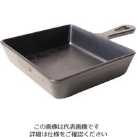 アズワン メラミン リトルシェフ ミニスクエアパン 5インチ 520105BK ブラック 63-7157-78 1個（直送品）
