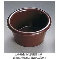 江部松商事 ジェスナーラメキン プレーン(メラミン)0394 ブラウン 4oz 63-7157-90 1個（直送品）