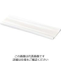 アズワン 枯木プレート 細長角 ホワイトアクア 1202365 63-7159-30 1個（直送品）