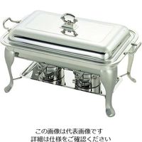 江部松商事 SW 18ー8 共柄 角チューフィングディッシュ シングル用中鍋 22インチ 63-7162-15 1個（直送品）