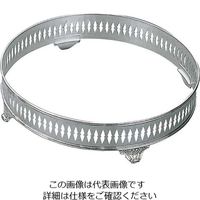 江部松商事 H 洋白 丸型 ビュッフェスタンド足付 16吋用 三種メッキ 63-7167-54 1個（直送品）