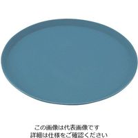 アズワン キャンブロ ノンスリップトレー丸 1200CT(401)スレートブルー 63-7172-56 1個（直送品）