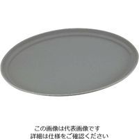 CAMBRO キャンブロ ノンスリップトレー 小判 2700CT(418)スティールグレー 63-7172-60 1個（直送品）